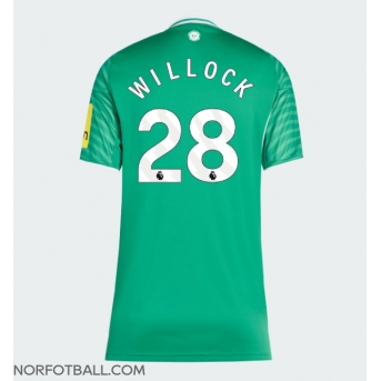 Billige Fotballdrakt Newcastle United Joe Willock #28 Replika Bortedrakt Dame 2025-26 Kortermet